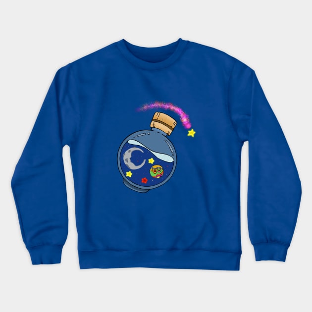 What if our universe was someone’s toy? Crewneck Sweatshirt by Keatos